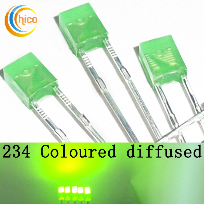 Lotto 10 pezzi per DIODO LED 5mm ROSSO alta luminosità