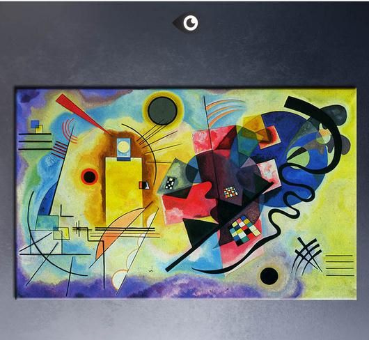 Compre Amarillo, Rojo, Azul Por WASSILY KANDINSKY, Pintura Al Óleo Pintada  A Mano Genuina Pintada A Mano Genuina Del Arte Abstracto En La Lona Tamaño  Personalizado A 44,62 € Del Artheaven | DHgate.Com