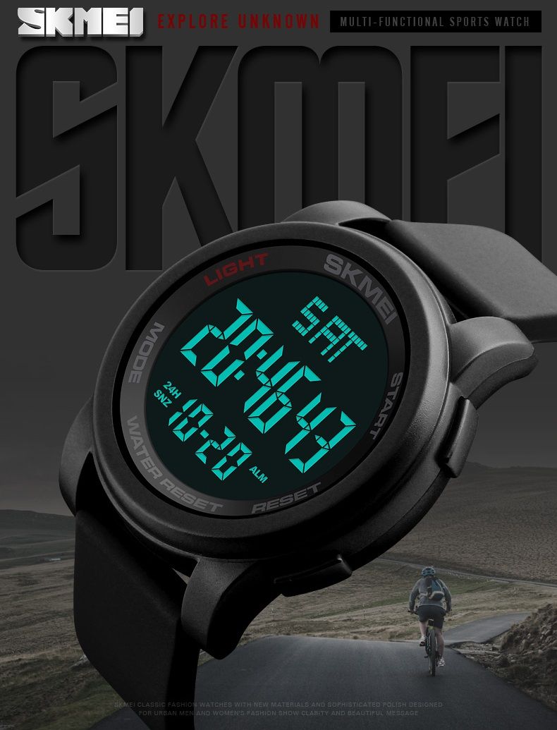 beautiful digital watch