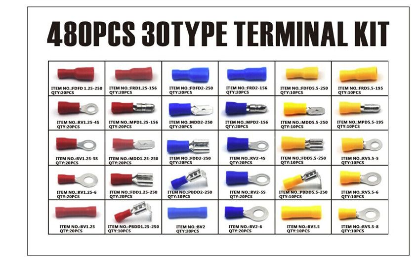 terminal connector types terminal connector types