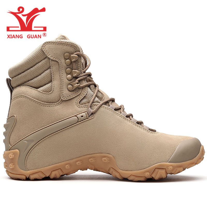 Compre Homens Alta Top Impermeável Botas De Caminhada Sapatos De Combate Para As Mulheres De Couro De Vaca Camurça Trekking Atlético Esportes Bota De Neve Ao Ar Livre Caminhadas Sneakers 46 De
