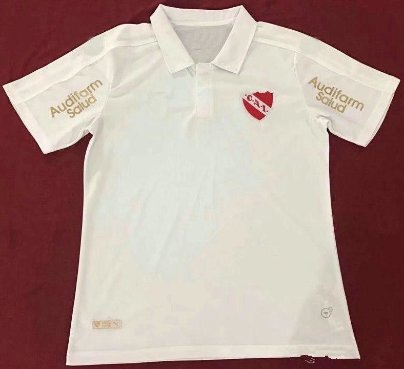 camiseta de independiente blanca
