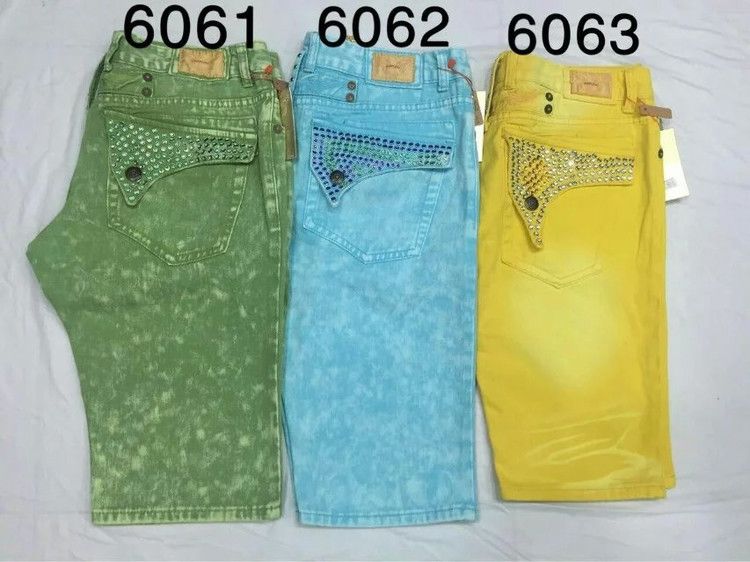 2021 New Arrival Mens Shorts Black White Blue Designer Denim Jean Shorts Robin Short Jeans