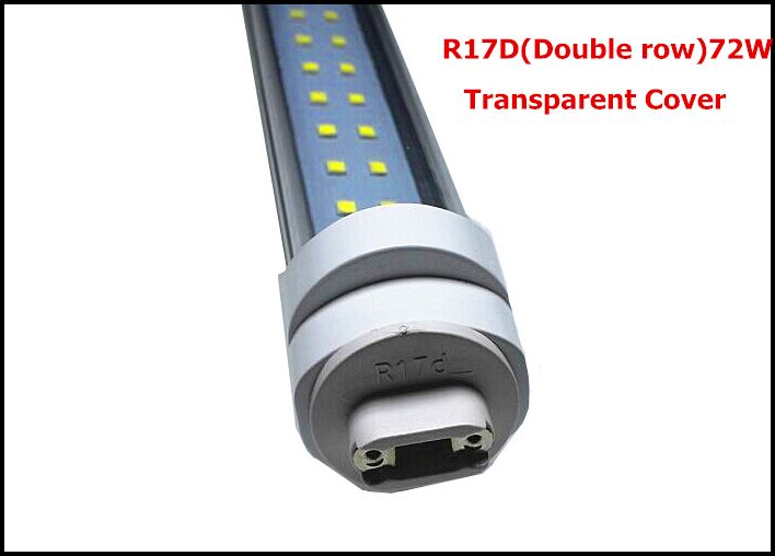 R17D (dubbele rij) transparante dekking