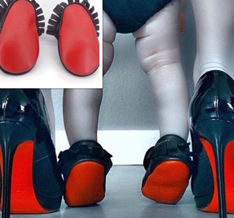 infant louboutin shoes