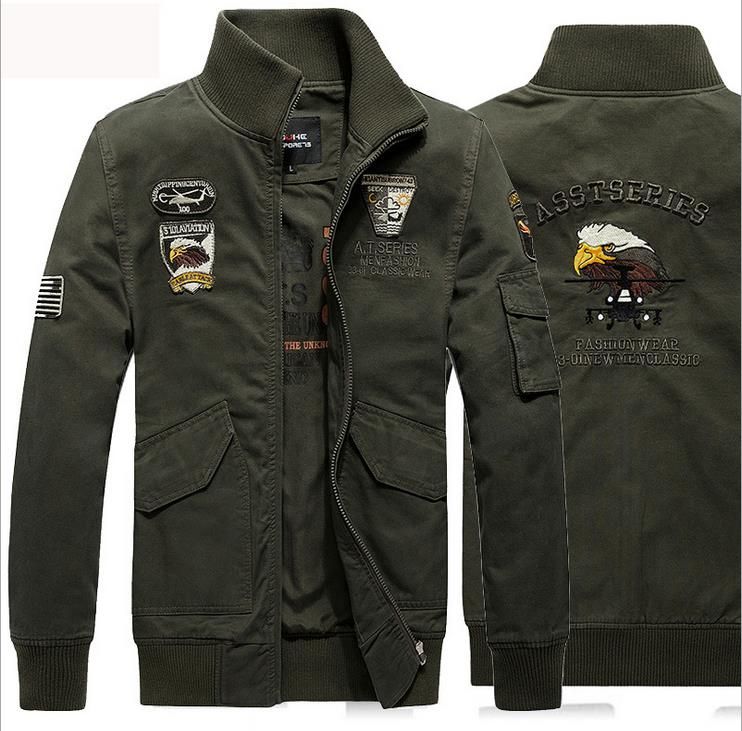 jaqueta de lona masculina