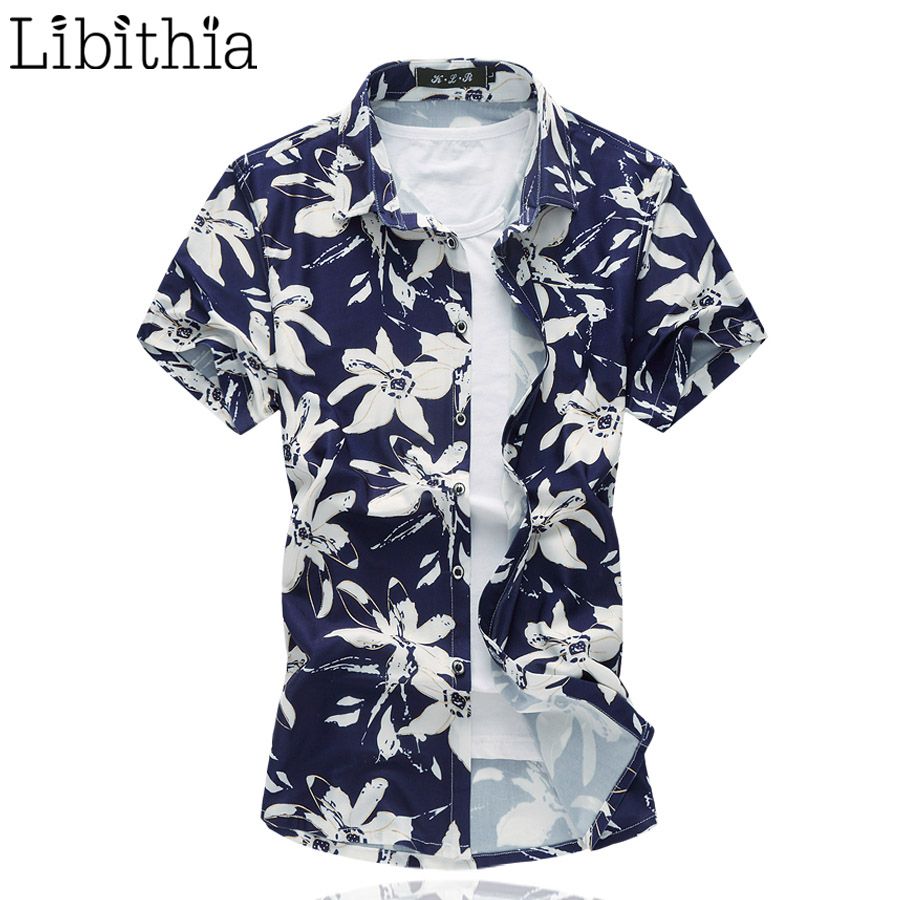 floral summer shirt