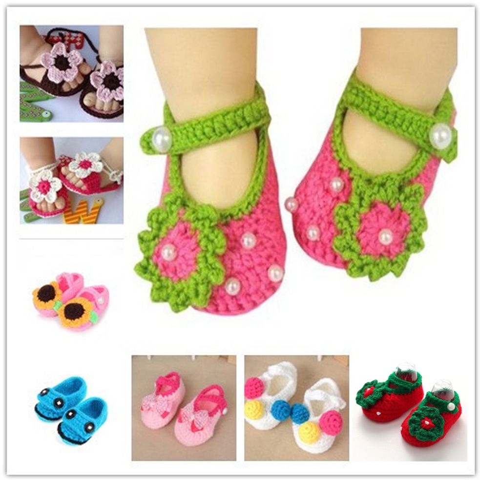Acheter Chaussures De Bebe En Laine A La Main Pour Enfants Chaussures Pour Enfants Tisses Mode Coreenne Habilles Sandales Aux Pieds Nus Princesse Crochet Bebe Chaussures Modele Gratuit De 4 6 Du