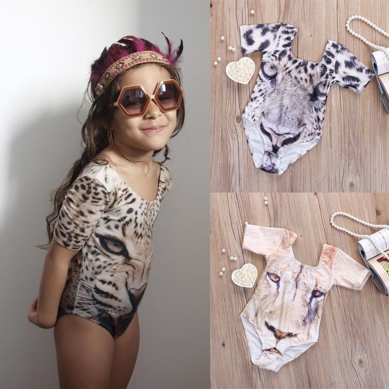 short sleeve swimsuit girls