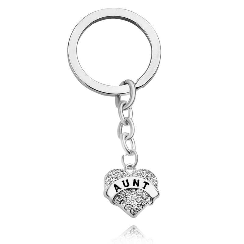Nana Love Hearts I Heart Love Keychain Key Ring