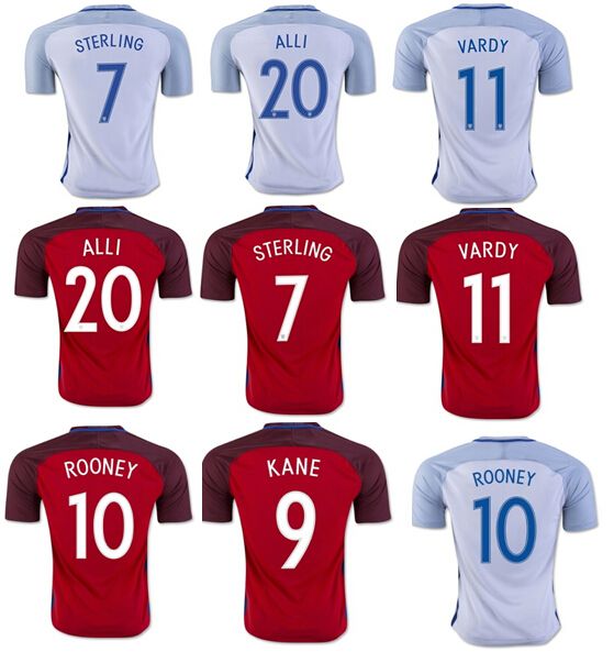 england football team jersey