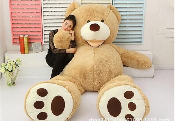huge brown teddy bear