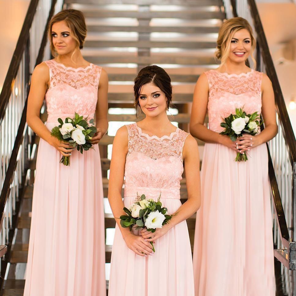 Blush Colored Bridesmaid Dresses