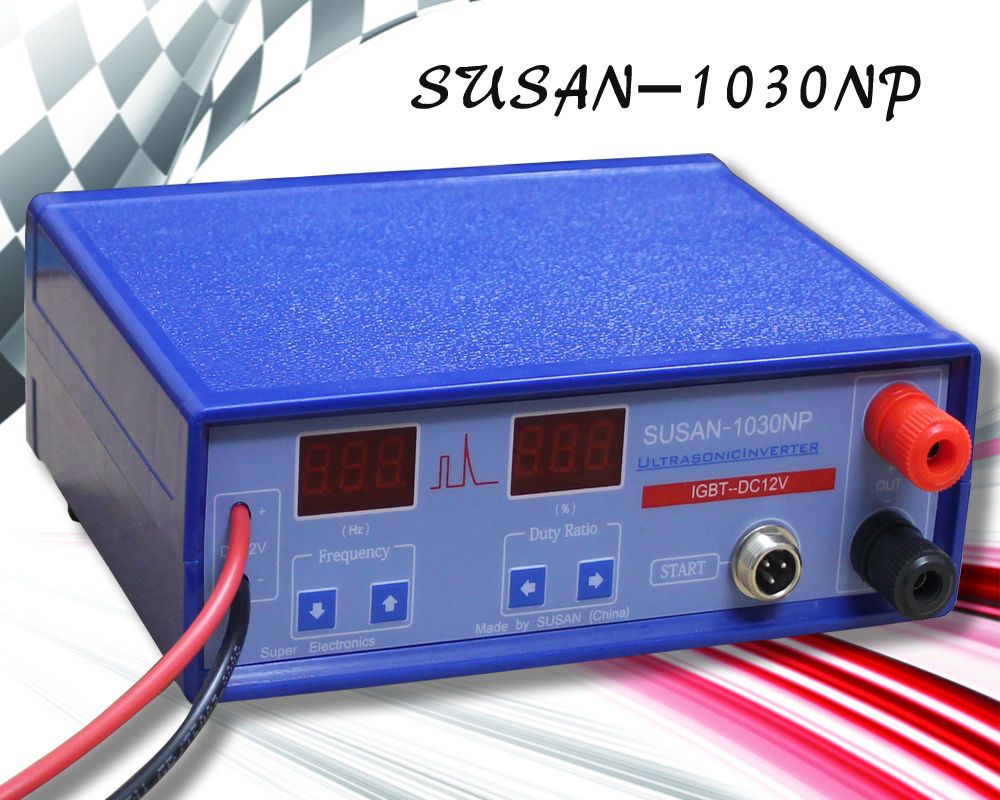 12V Electro Fisher Shocker Susan 1030NP Ultrasonic Inverter Fish Stunner IGBT US