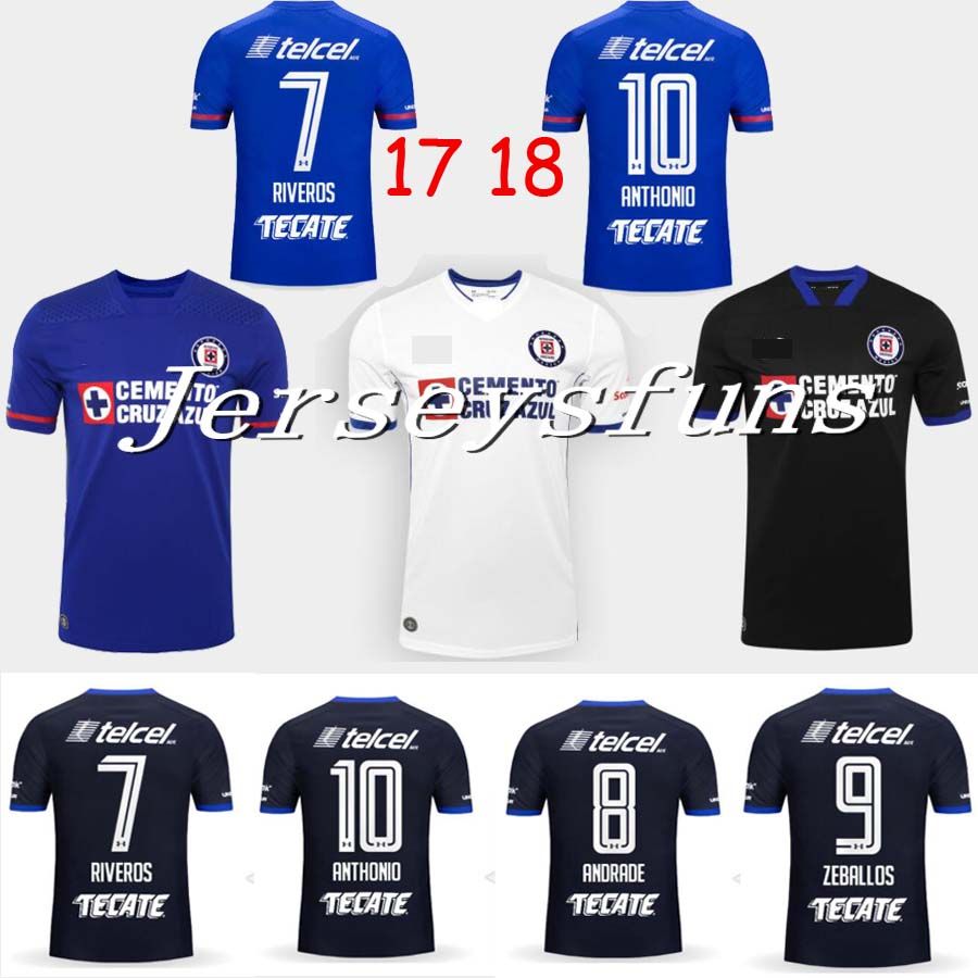 cruz azul jersey black