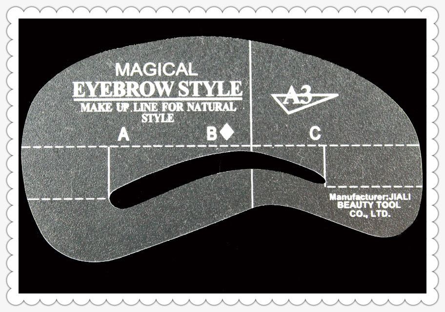 classic kit of eyebrow stencils 24 styles reusable eyebrow drawing