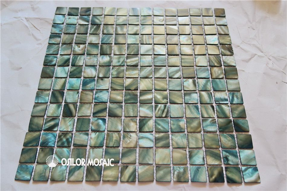 Brio Logo Blend Glass Mosaic Tile Modwalls Modern Tile