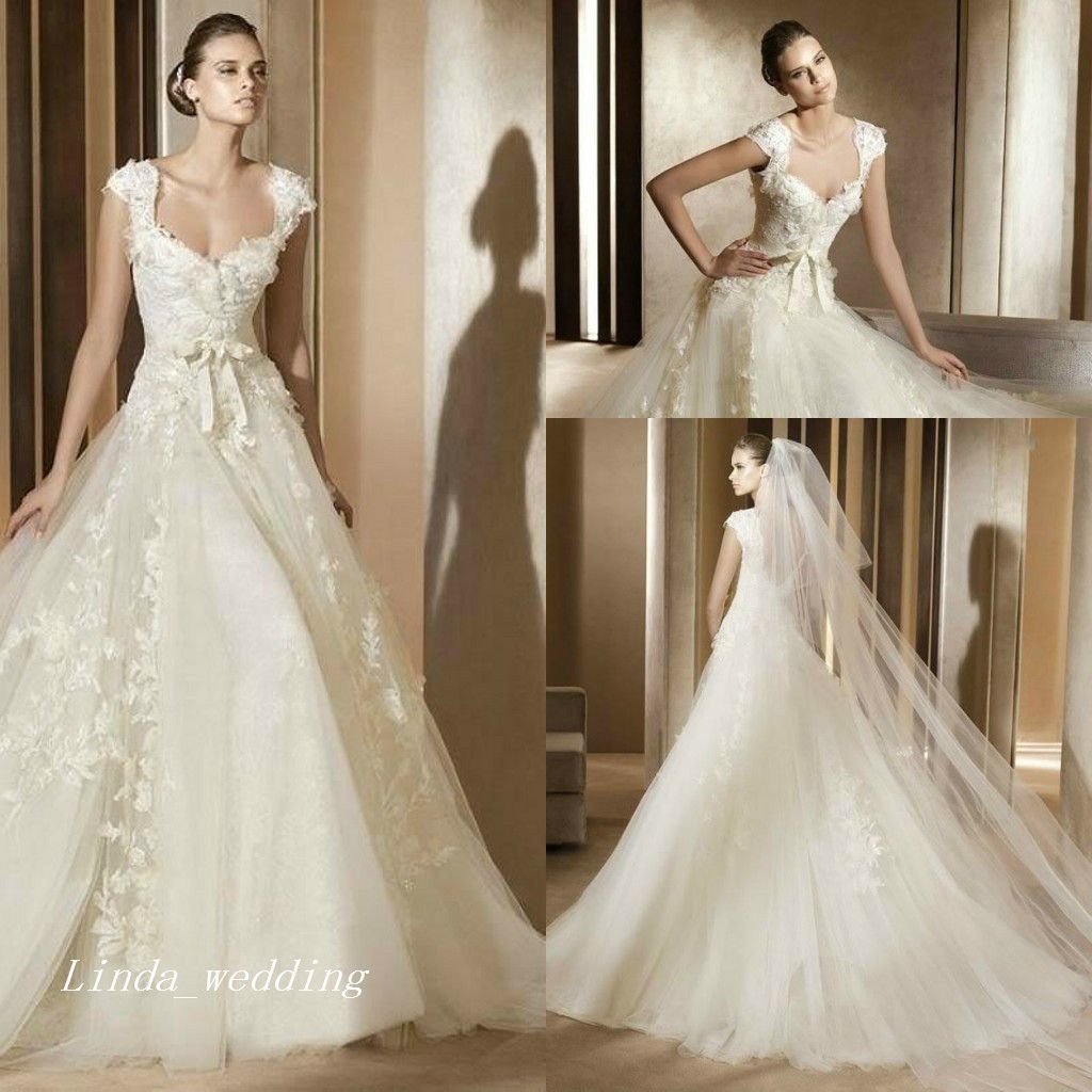 beautiful ivory wedding dresses