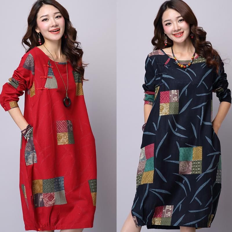 plus size winter dresses cheap