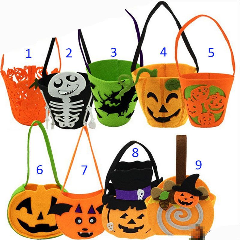 HALLOWEEN PERSONALISED PUMPKIN GHOST GYM BAG GREAT KIDS NAMED PARTY GIFT