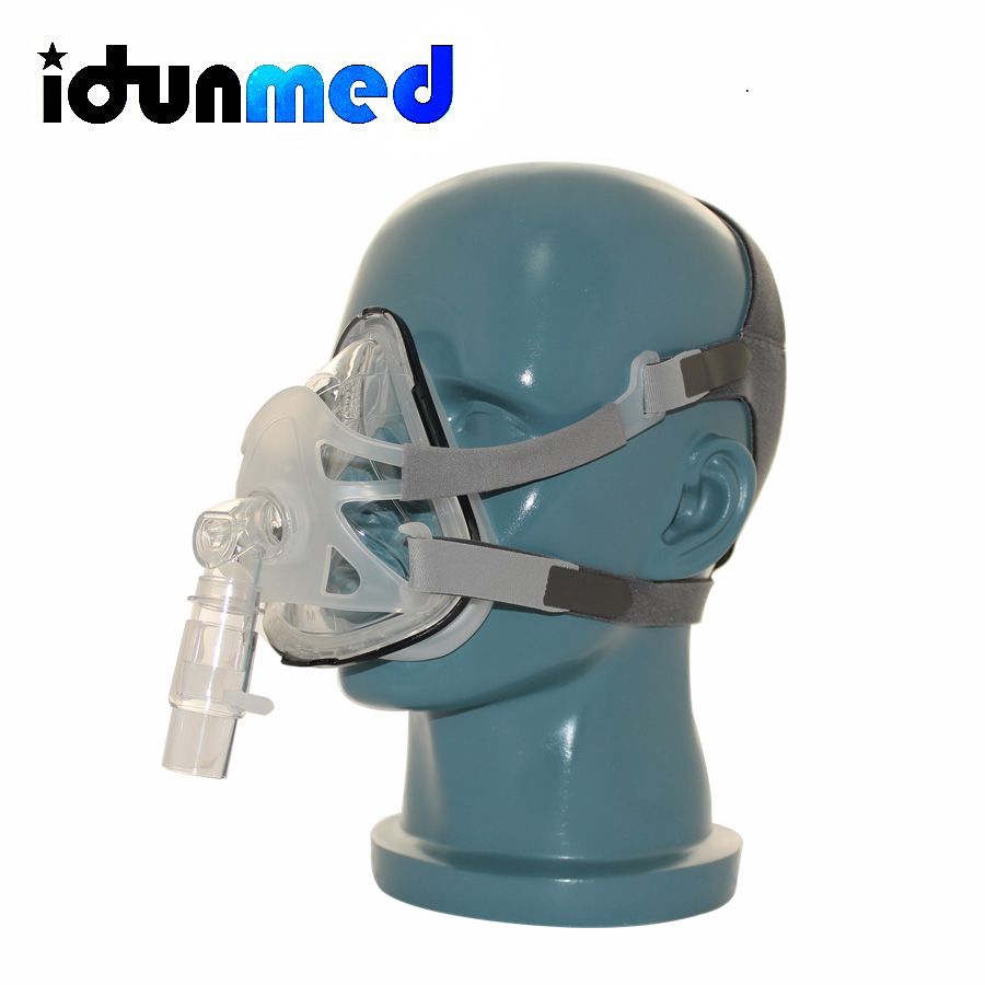 Idunmed CPAP Full Face Mask With Headgear Harness Respirator For Sleep