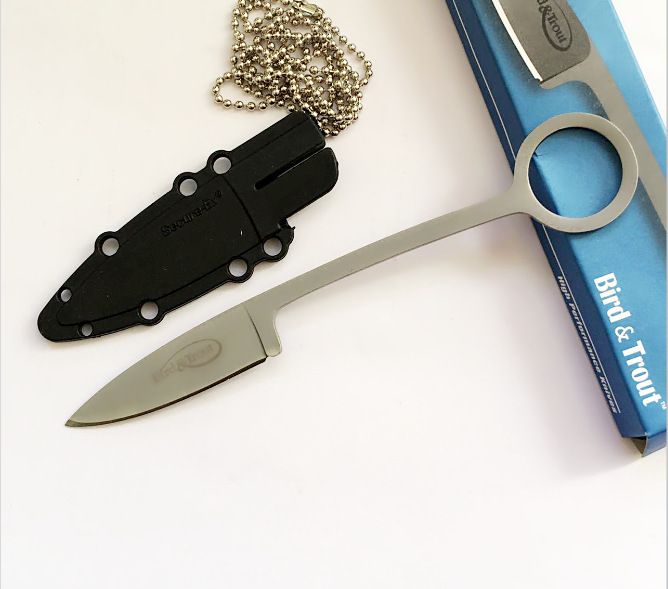 NEW COLD STEEL 20BTJ BIRD & TROUT FIXED BLADE KNIFE EDC POCKET KNIVES