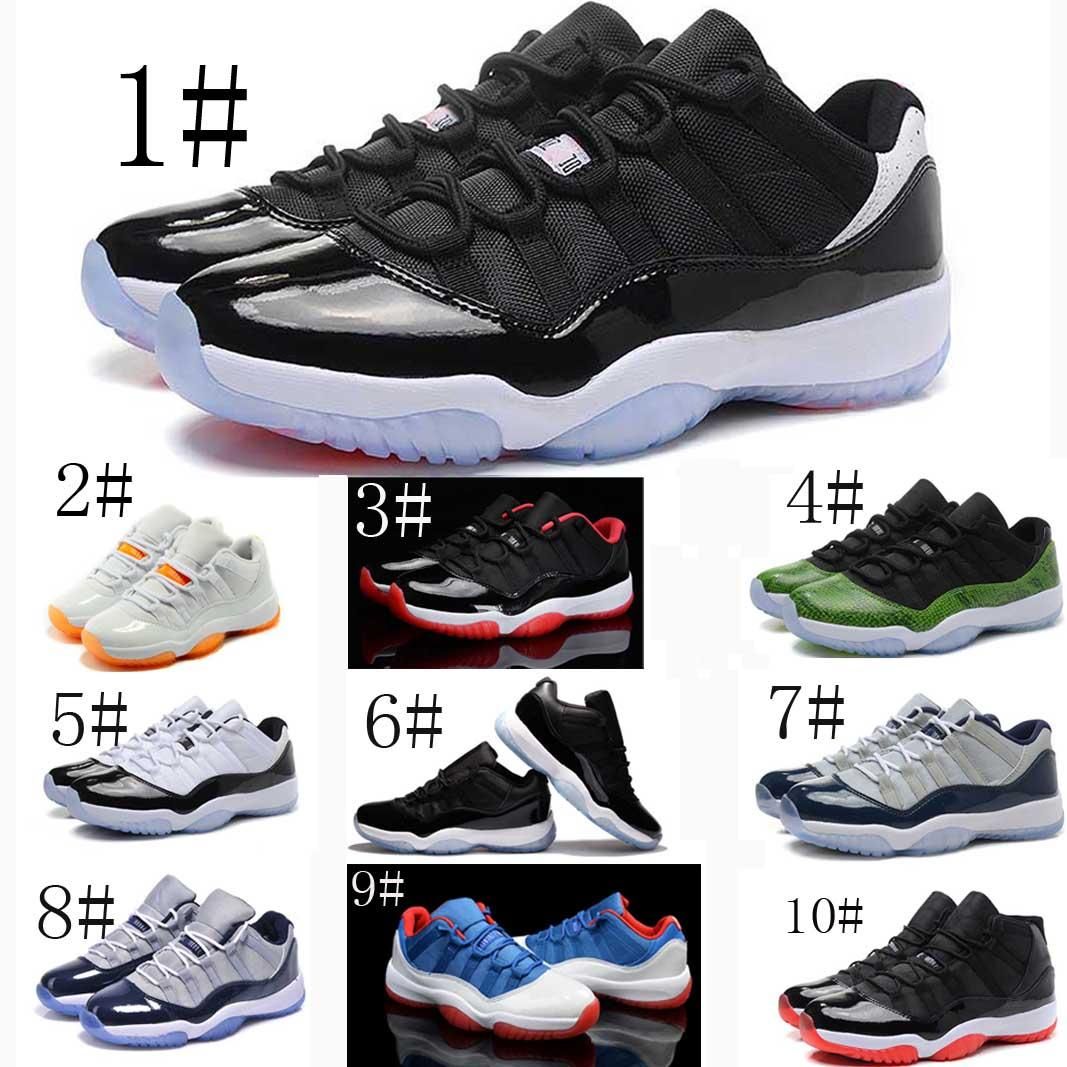 New 2016 Retro 11 Low Basketball Shoes Bred