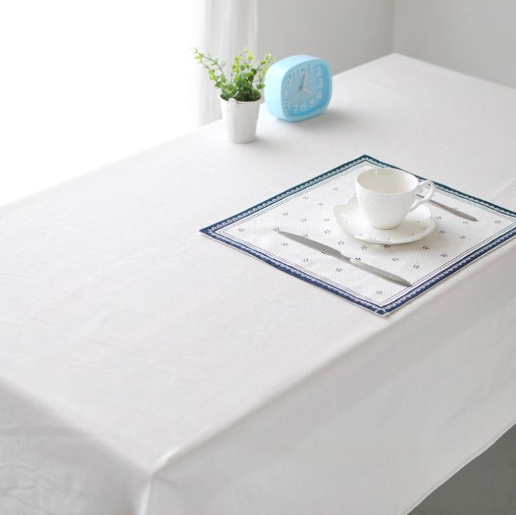 white linen tablecloths for sale