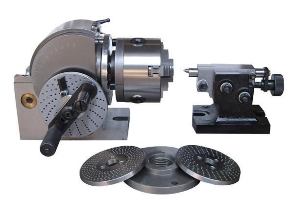SEMI-UNIVERSAL INDEX CENTERB ​​Cabezal divisor / Con mandril de mordazas