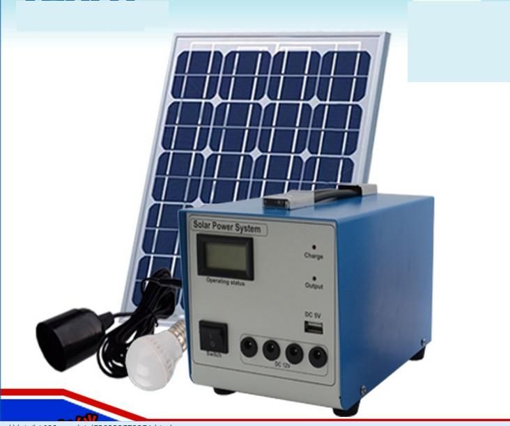 2019 10w Solar Power System Small Solar Mobile Power Generation System Users New Portable Home Appliances Double Charge Emergency Lights From Lysrg