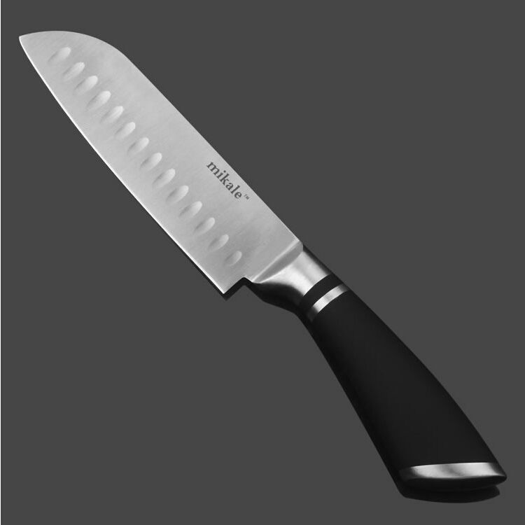 Mikala Stainless Steel Kitchen Santoku Knife Chef Slicing Knives