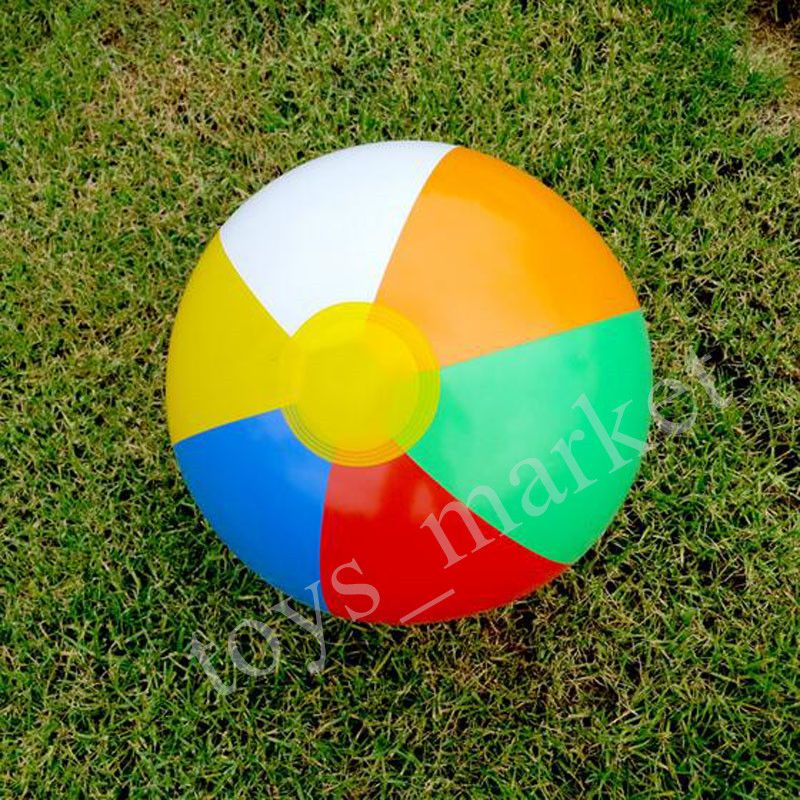 striped beach ball