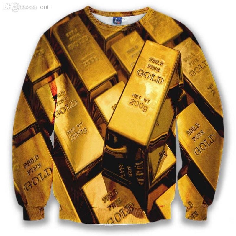 champion sweater gold 999.9