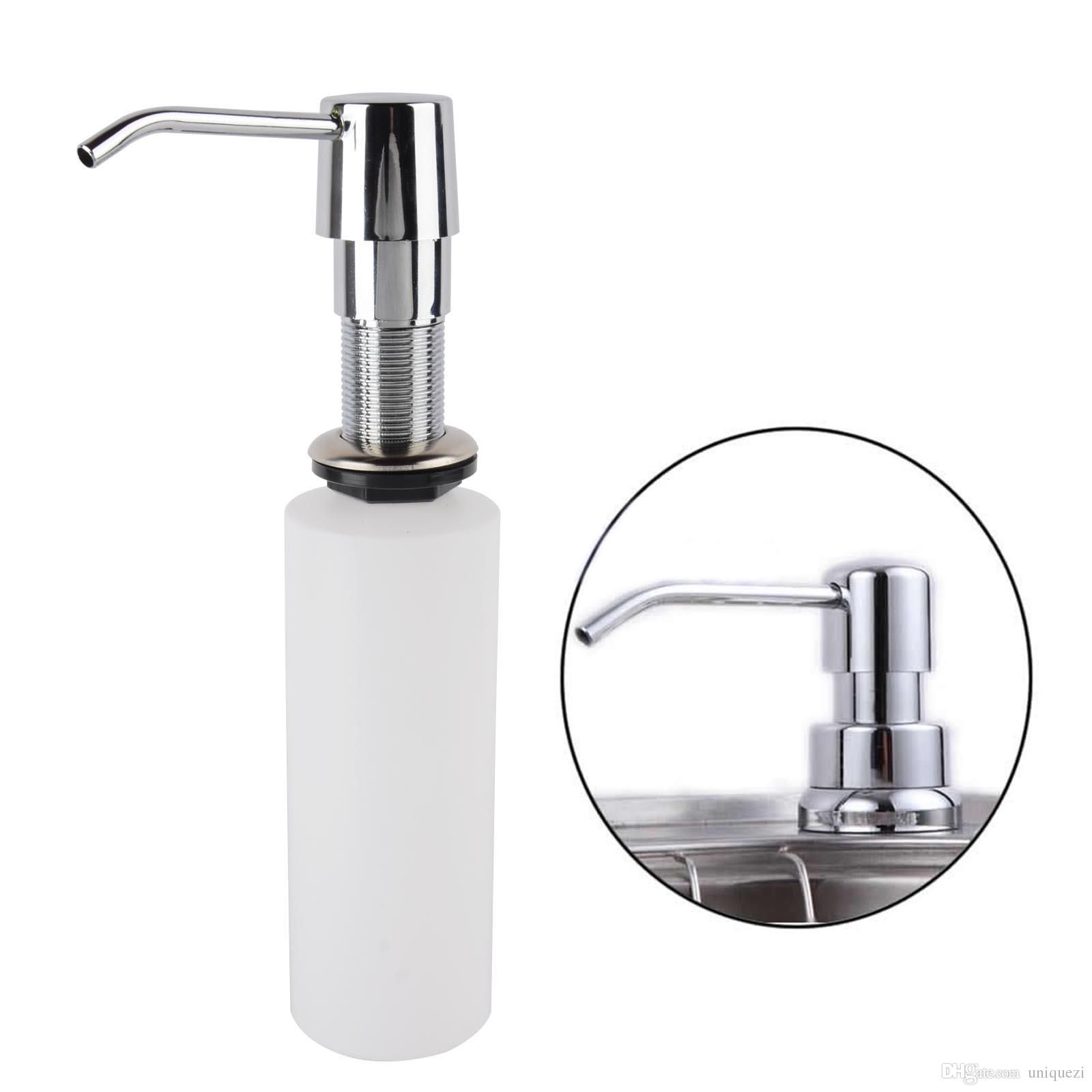 2019 250ml Plastic Stainless Steel 300ml Bathroom Kitchen Sink Liquid Soap Dispenser From Pig 4 3 Dhgate Com