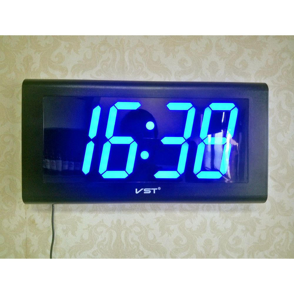DHL Oversized Large LED Digital Wall Clock Modern Design Home Decor Decoration 3D Decorative Big ...