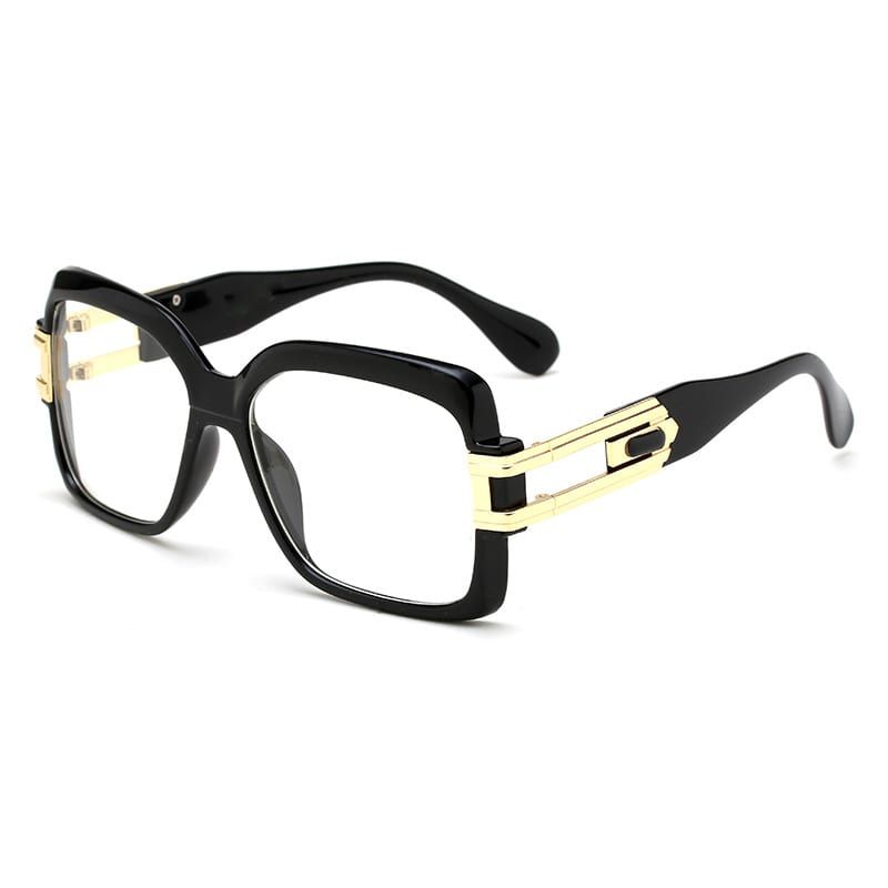 Gloss Black Frame & Transparent Lens