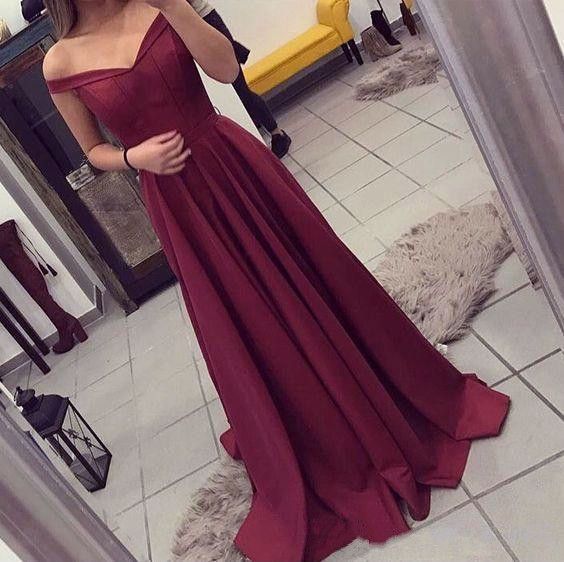 Vestido De Fiesta elegante 2017 De perlas Rojas, Vestidos Largos De Fiesta,  Vestidos De Fiesta, Vestidos Elegantes, sin mangas, cuello redondo, línea  A|prom dresses|long prom dresseslong prom - AliExpress