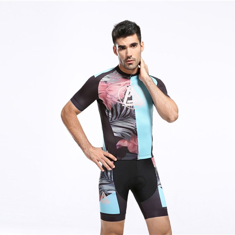 floral cycling jersey