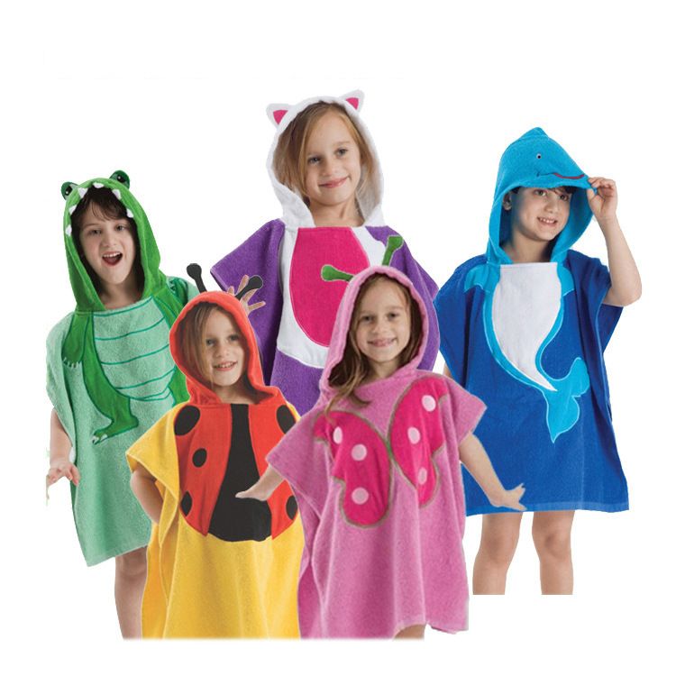 kids towel dress