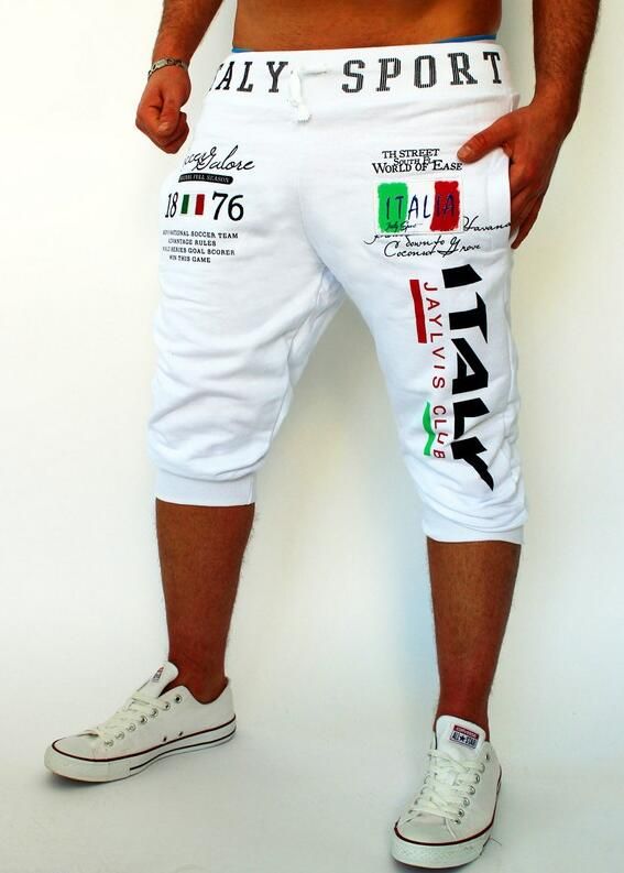 shorts blancs hommes