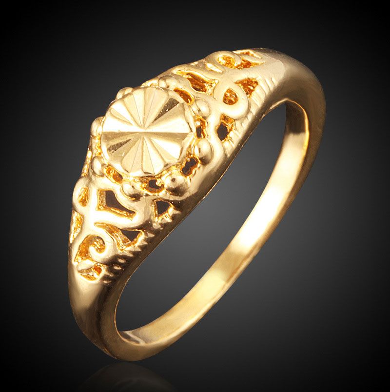 real gold rings for women
