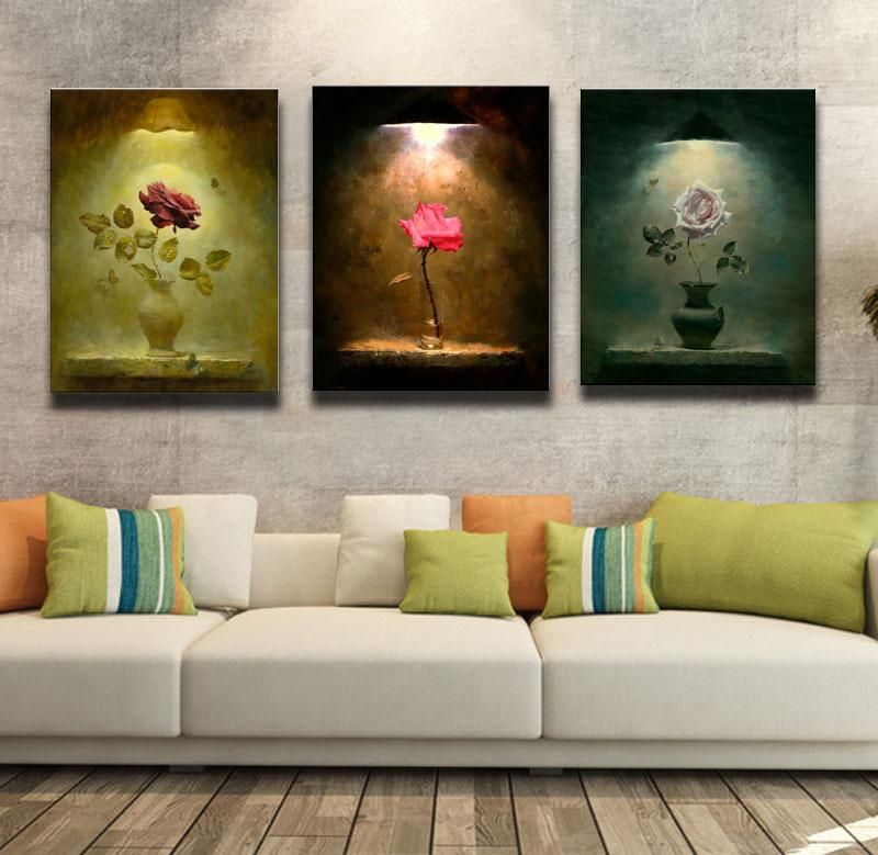 2020 Chinese Traditional Wall Flower Art Paintings Vase With