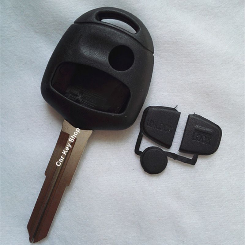 Car Key Blank Fob 3 Buttons Remote Key Shell Right Side For Mitsubishi LANCER EX WITH LOGO Car
