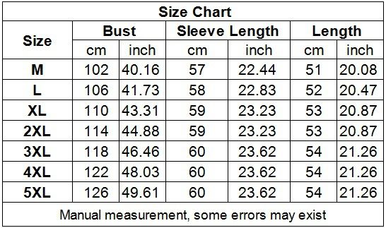 Gamiss Plus Size Chart