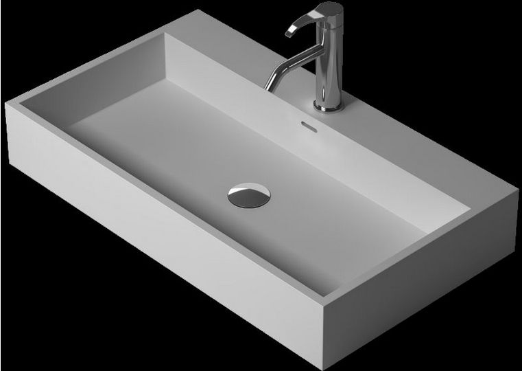 rectangular bathroom plate for sink