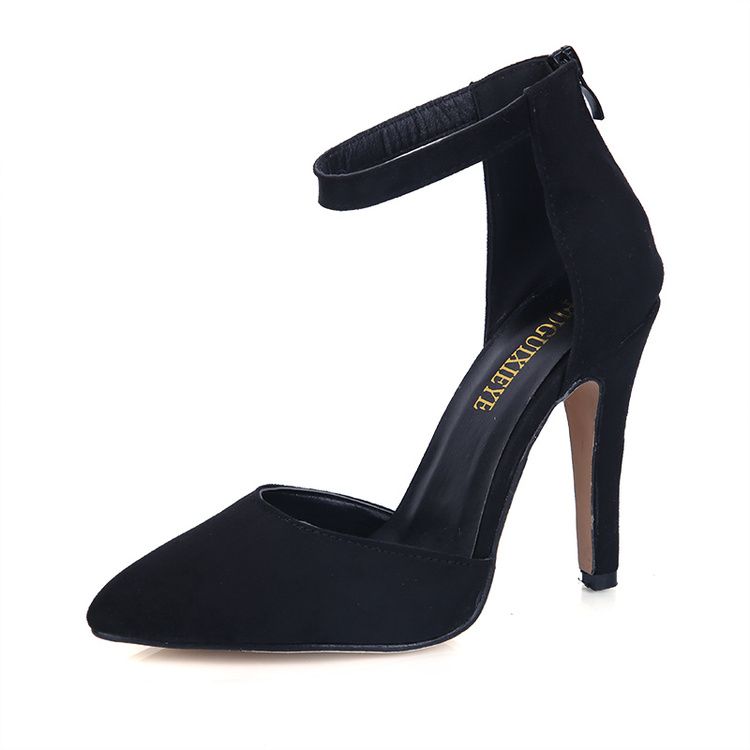 leather point sandals