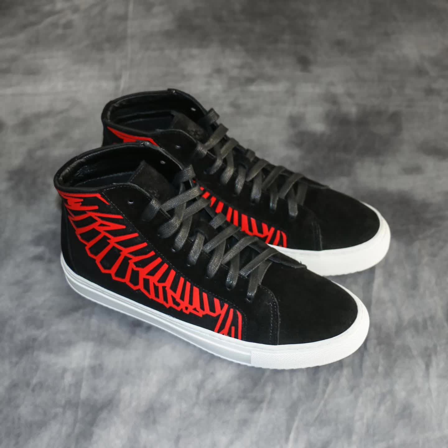 GRATIS DHL 2018 FW MB MARCELO BURLON MAIPU HITOP ZAPATOS DE LONA REFRESCANTES SNEAKERS 38-