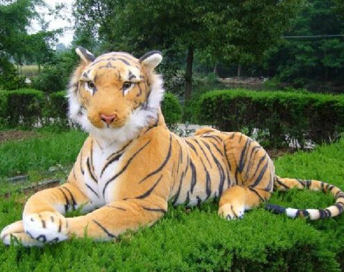 large plush tiger