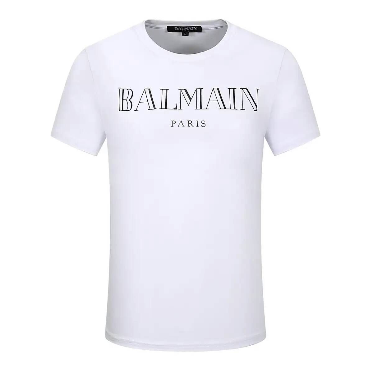 T Shirt Balmain Paris Collor 
