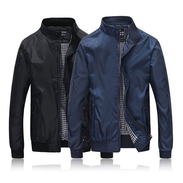 Men Coats Men Jacket Casual Winter New Mens Casual Cotton Jacket Stand Collar Coat Outwear 2 Colours Mens Winter Jackets Coats And Coats Men Jacket Types From Fashionwest 18 18 Dhgate Com